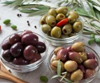 Olive oil and olives